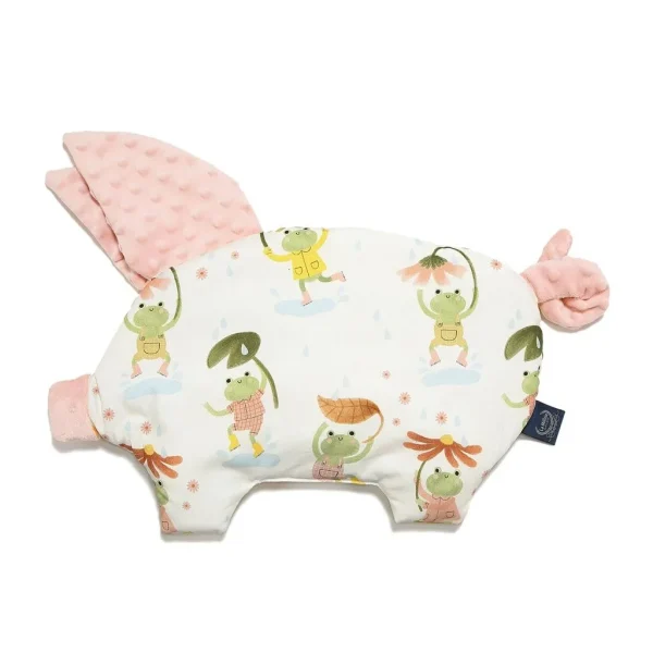 La Millou: FROGS poduszka Sleepy Pig Minky