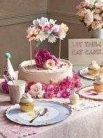 Meri Meri: OGRÓD KWIATOWY - TOPPER na tort - obrazek 2