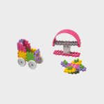 Marioinex: Mini Waffle Konstruktor 35 szt. różowy - obrazek 2