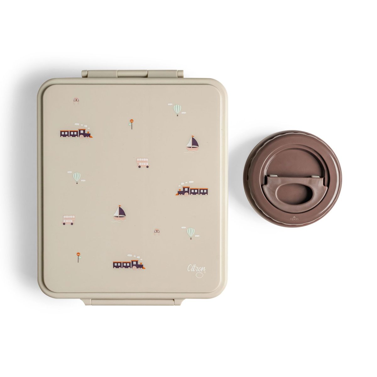 Citron: grand lunchbox z termosem Samochody - obrazek 3