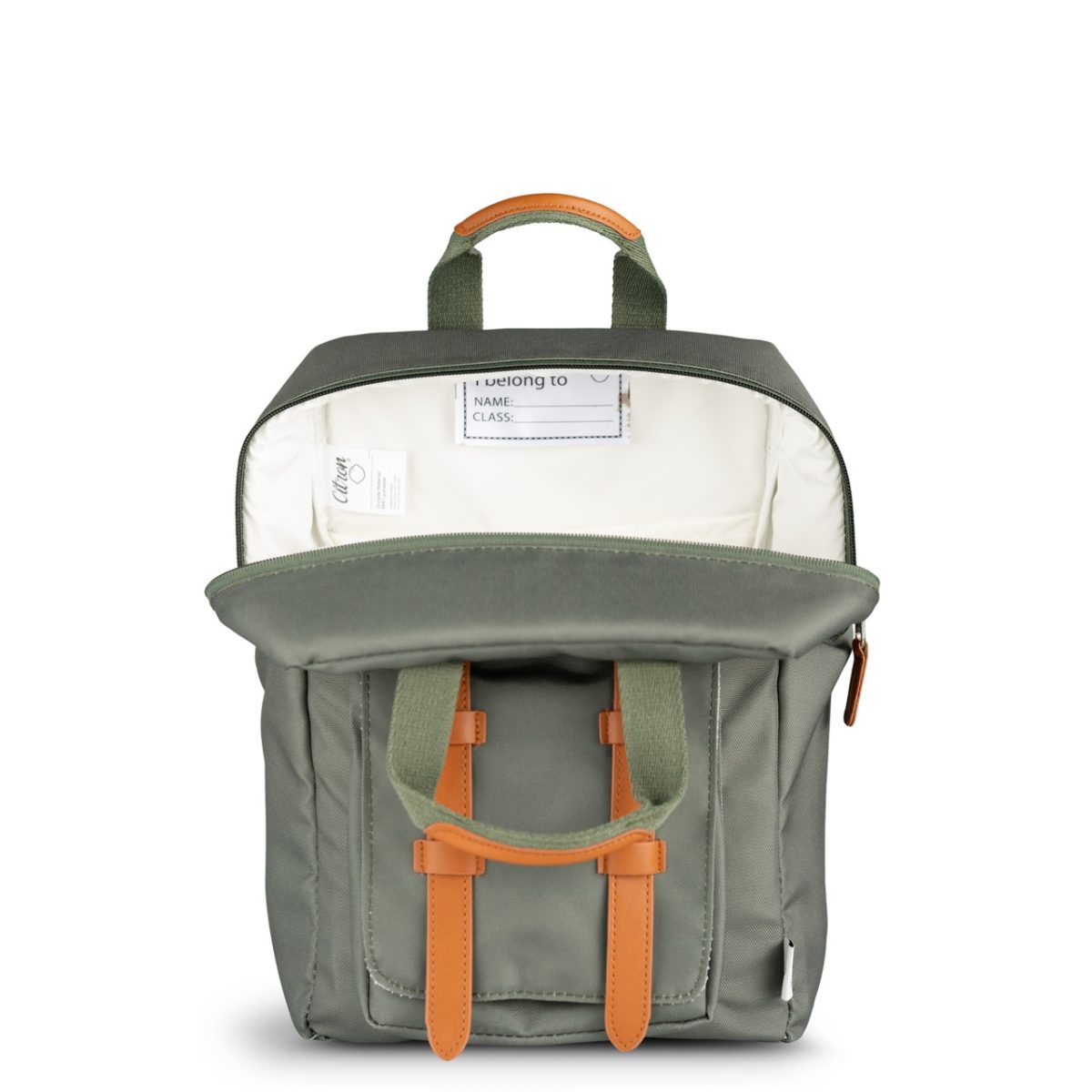 Citron: plecak dziecięcy Olive Green - obrazek 3