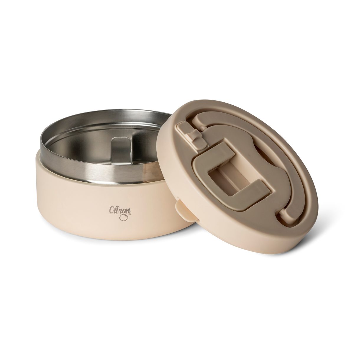 Citron: termos obiadowy z podziałką 400ml Beige - obrazek 2