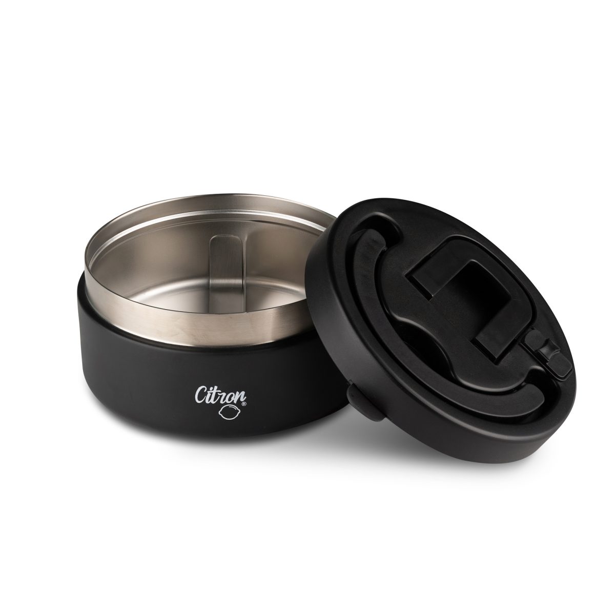 Citron: termos obiadowy z podziałką 400ml Black - obrazek 2
