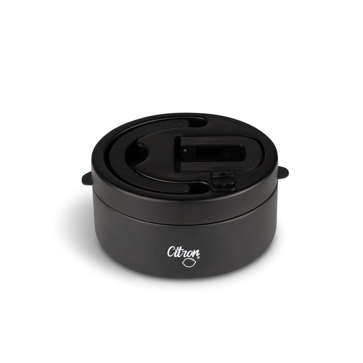 Citron: termos obiadowy z podziałką 400ml Black - obrazek 3