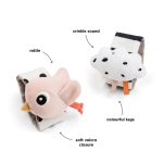 Done by Deer Zabawka na Rączkę 2 szt Happy Clouds Powder - obrazek 3