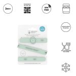 Matchstick Monkey: zawieszka silikonowa mocująca do wózka MULTI MAXI Mint Green 55 cm - obrazek 2