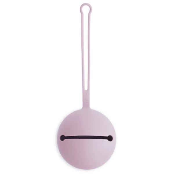 Mushie: etui na smoczek kula Ball Soft Lilac