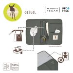 Lassig: Casual Label przewijak podróżny z etui na akcesoria Olive - obrazek 3