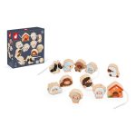 Janod: Nawlekanka z drewnianymi owieczkami Farma 2+ - obrazek 5