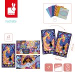 Janod: zestaw kreatywny Mozaika Szkoła Magii 7+ - obrazek 3