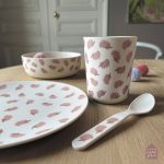 Petit Jour Paris: Jeżyk Zestaw naczyń i sztućców dla dziecka, 4 el. - obrazek 4