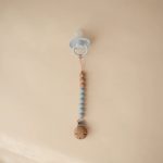 Mushie: koralikowa zawieszka do smoczka Eva Cloud - obrazek 2