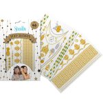 Snails: tatuaże zmywalne Metallic