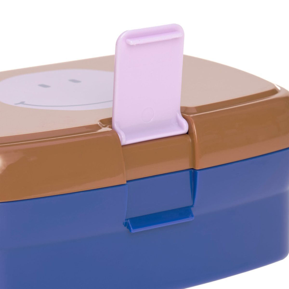 Lassig: zestaw lunchbox + butelka / bidon Little Gang Smile caramel/blue - obrazek 4