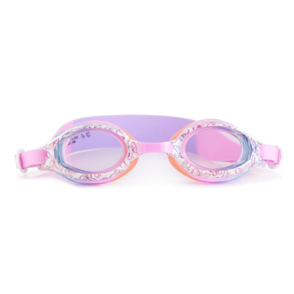 Bling2o: Aqua2ude okulary do pływania dla dzieci FIOLETOWY MOTYL