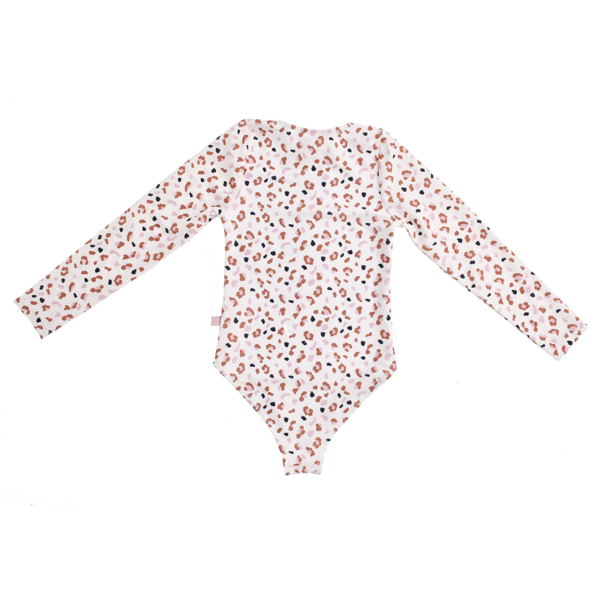 2020SE504, 2020SE505, 2020SE506 -Kaki Leopard Girls Rashguard (3) The Swim Essentials: jednoczęściowy strój kąpielowy Kaki Leopard 134/140 - obrazek 2