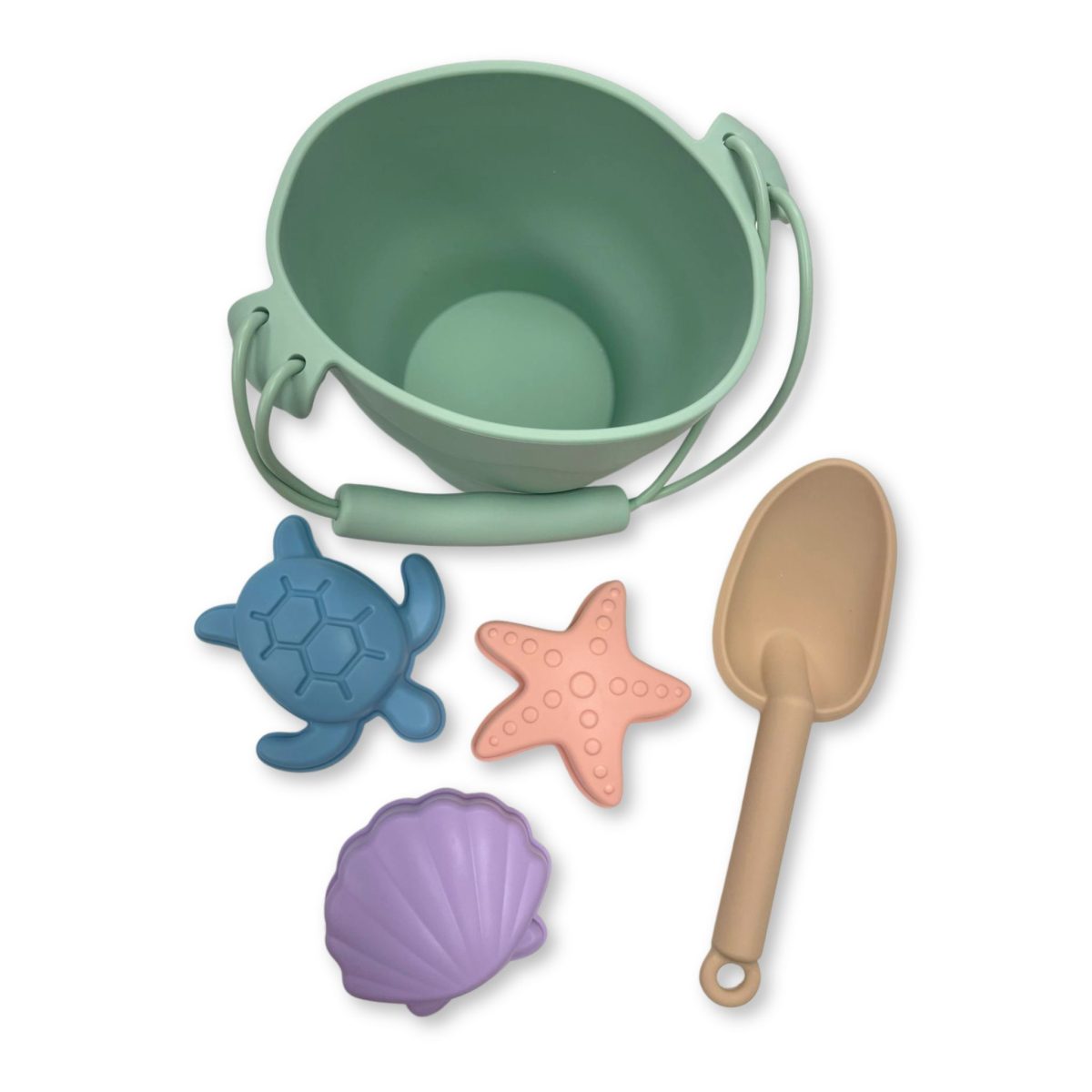 2023SE1379 (1) The Swim Essentials: zestaw silikonowych zabawek do piasku Sea Animals - obrazek 2