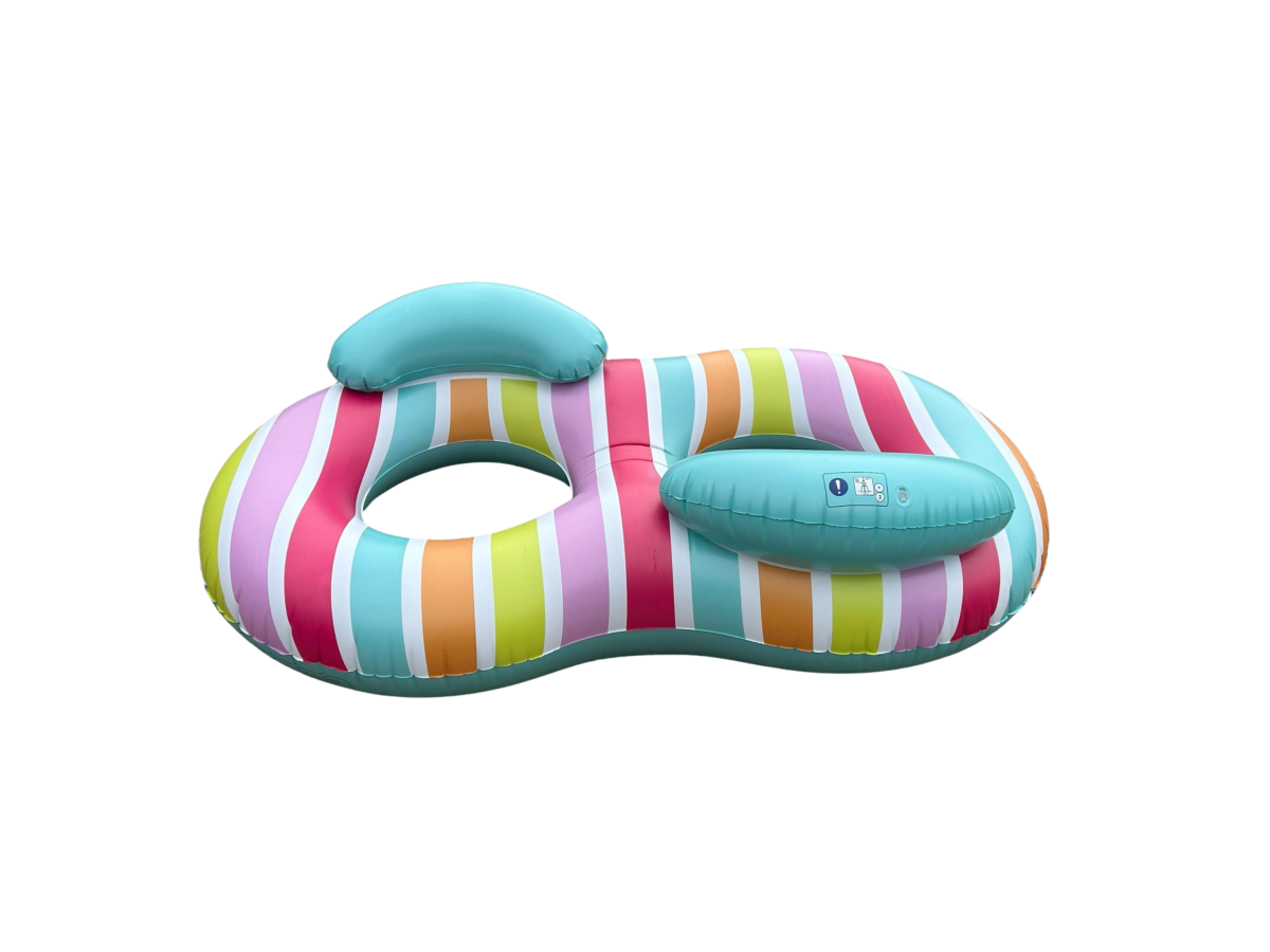 The Swim Essentials: dmuchane podwójne koło do pływania 190cm - obrazek 2