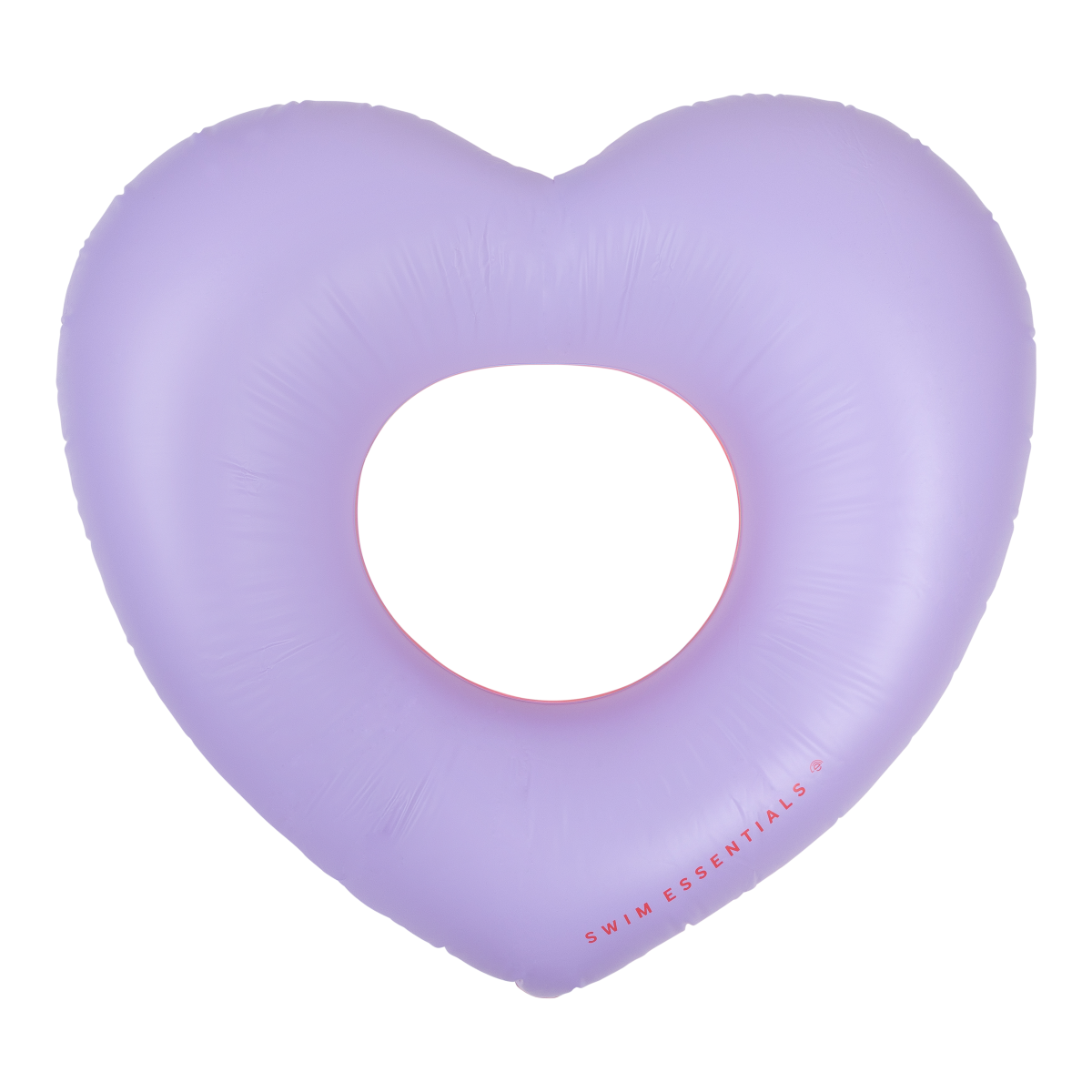 The Swim Essentials: dmuchane koło do pływania 90cm Heart Red-Purple - obrazek 1