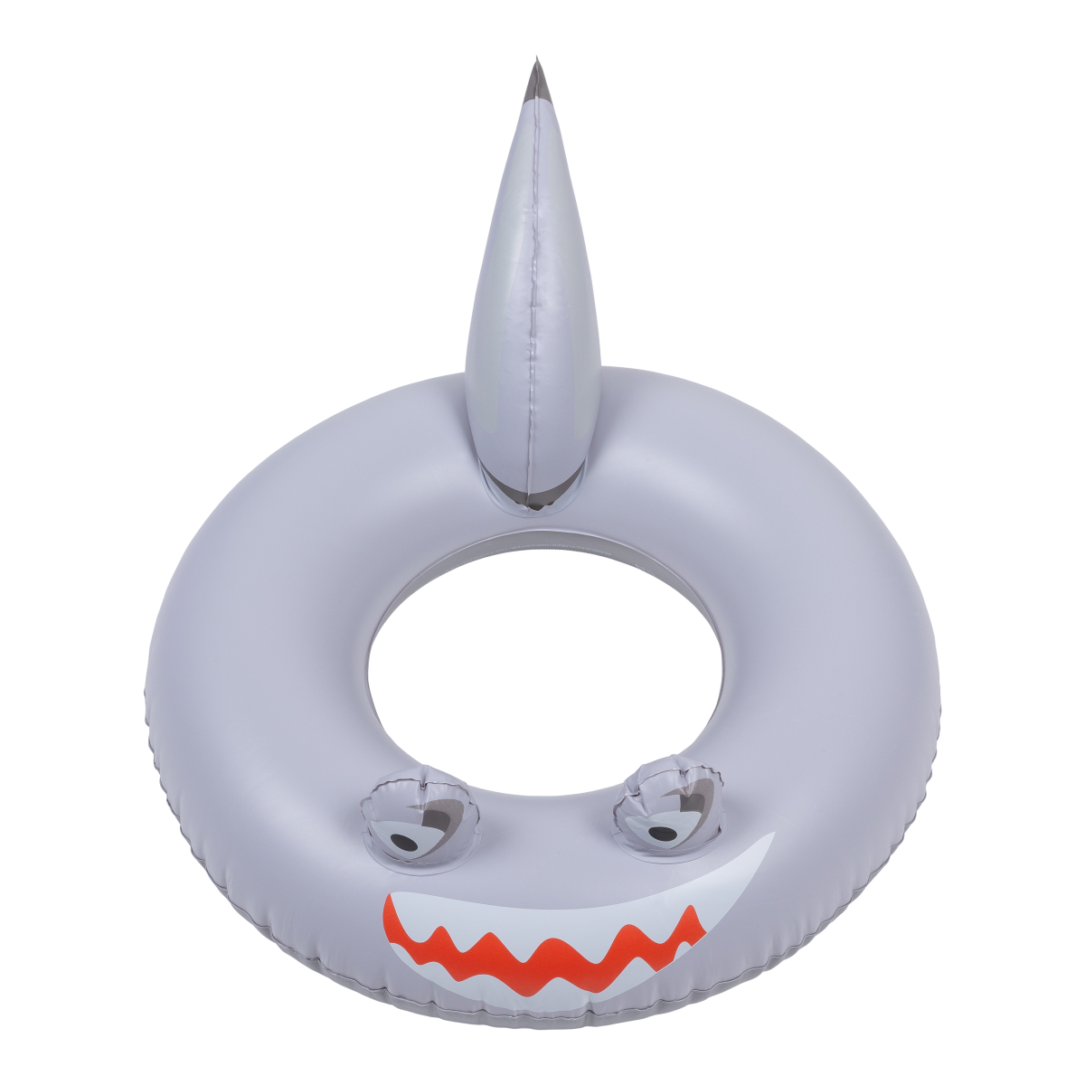 The Swim Essentials: dmuchane koło do pływania 55cm Grey Shark - obrazek 1