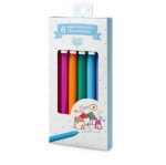 Djeco: lovely paper - 6 długopisów żelowych z cienką końcówką - obrazek 3