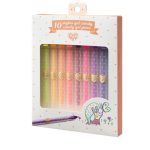 Djeco: Lovely Paper - Zestaw 10 długopisów żelowych CANDY - obrazek 3