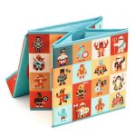 Djeco: Materiałowe pudełko siedzisko STARS BOHATEROWIE - obrazek 3