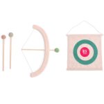 BS Toys, drewniany zestaw łuk i tarcza 5+