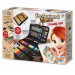 Buki: teczka z akcesoriami plastycznymi i szkicownikiem 6+