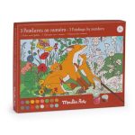 Moulin Roty: Malowanie po numerach - OGRÓD