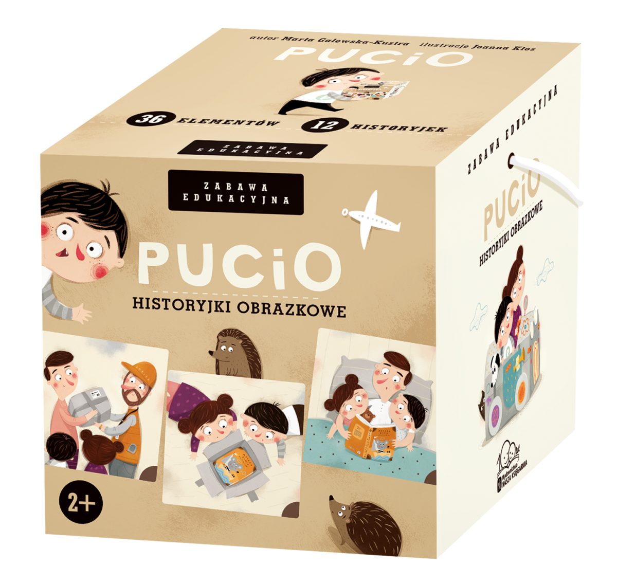 Puzzle Pucio - Historyjki obrazkowe. Marta Galewska-Kustra / Nasza Księgarnia - obrazek 1