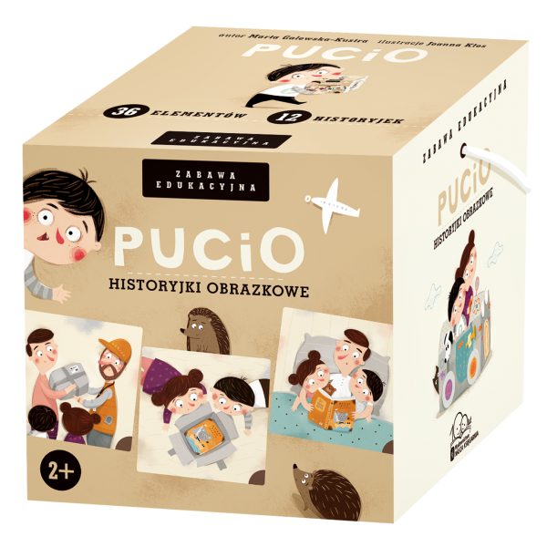 Puzzle Pucio - Historyjki obrazkowe. Marta Galewska-Kustra / Nasza Księgarnia