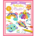 Djeco: ZESTAW ART Magiczny plastik BRELOCZKI KAWAII 6+