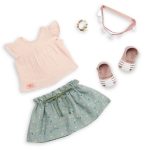 Our Generation: zestaw ubranek - W RYTMIE LATA - z opaską z motylkami