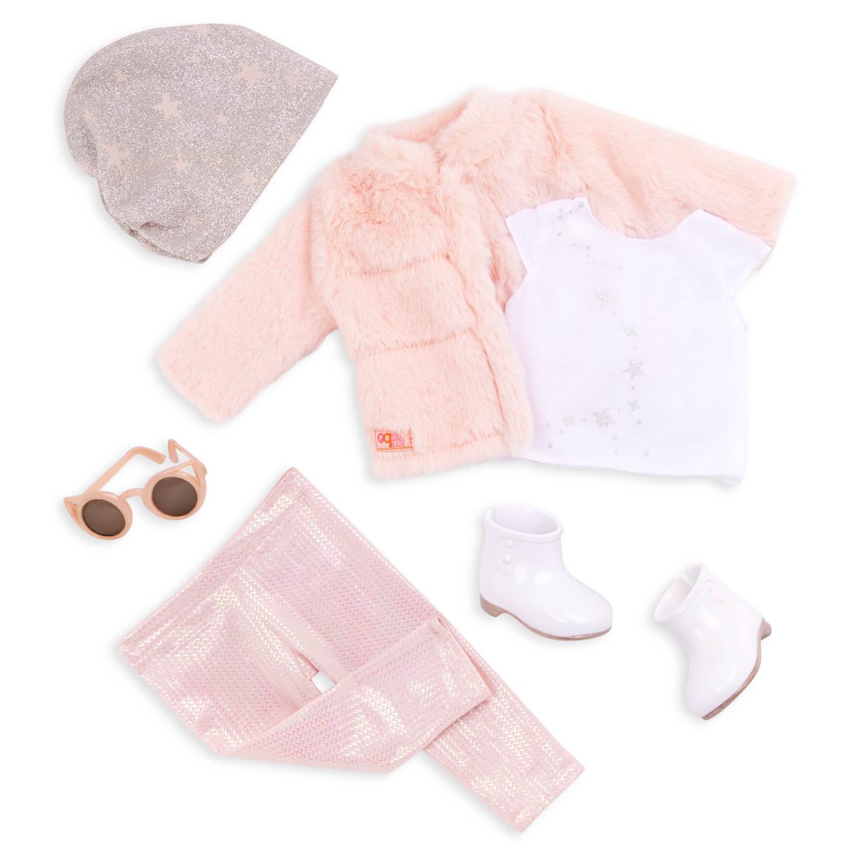 Our Generation: zestaw ubranek dla lalek – Fancy and Furry - obrazek 1