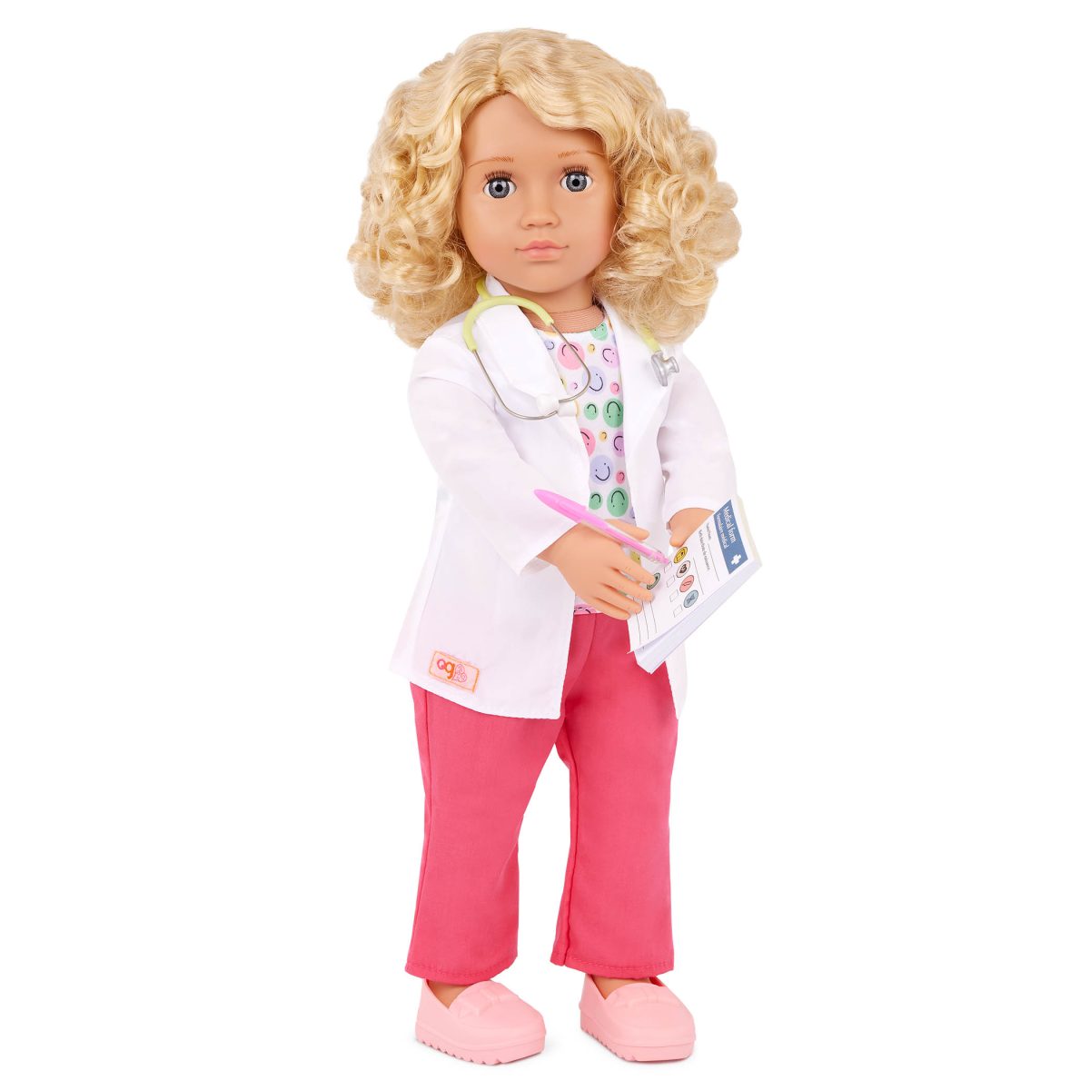 BD31439_DP_B Our Generation: lalka FELICIA 46cm – LEKARKA PEDIATRA z akcesoriami do pracy - obrazek 3