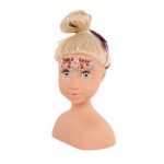 Our Generation: GŁOWA lalki do stylizacji z KRYSZTAŁKAMI – Sparkles Of Fun Styling Head DEANNA - obrazek 3