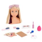 Our Generation: GŁOWA lalki do stylizacji z KRYSZTAŁKAMI – Sparkles Of Fun Styling Head DEANNA