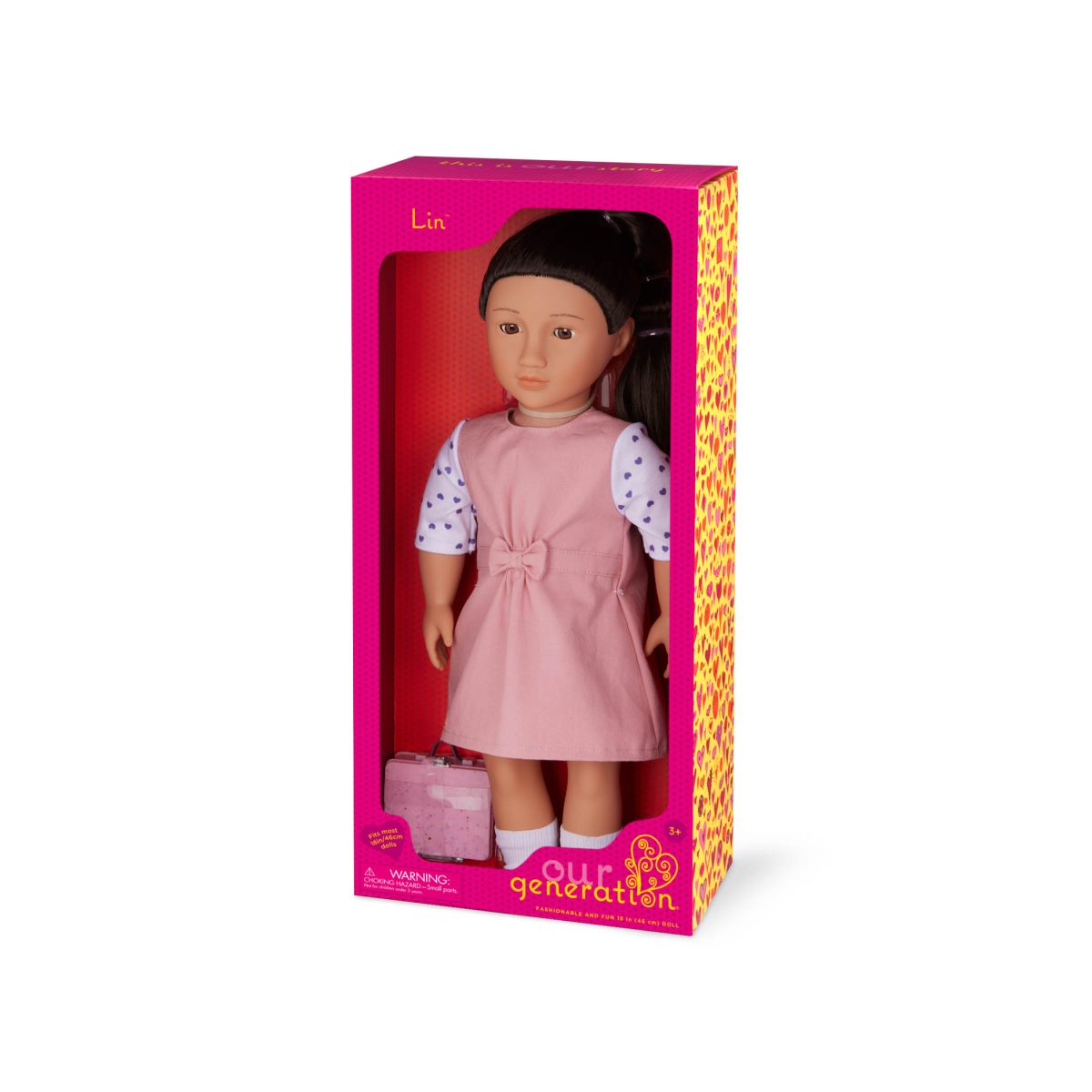 BD31482_PKG Our Generation: lalka LIN 46cm – uczennica - obrazek 5