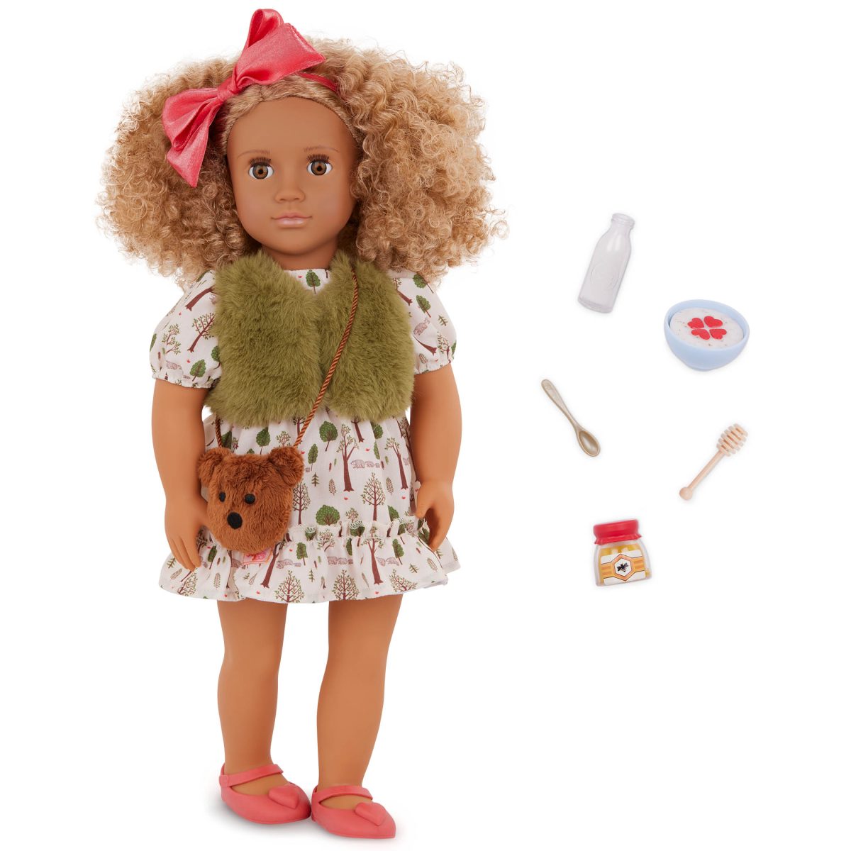 BD31497_PR Our Generation: lalka ADDISON 46cm – z akcesoriami inspirowanymi Złotowłosą - obrazek 3