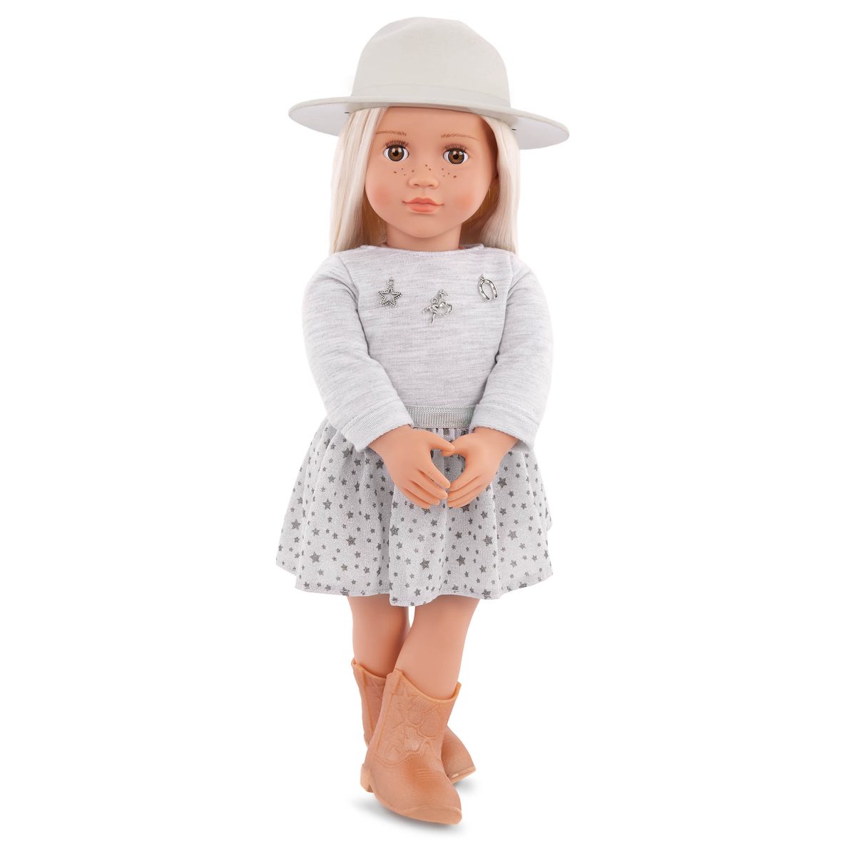 BD31533_PR Our Generation: lalka ABIGALE 46cm - obrazek 3