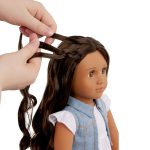 Our Generation: lalka PERLA 46cm – brunetka - z regulowanymi włosami - obrazek 8