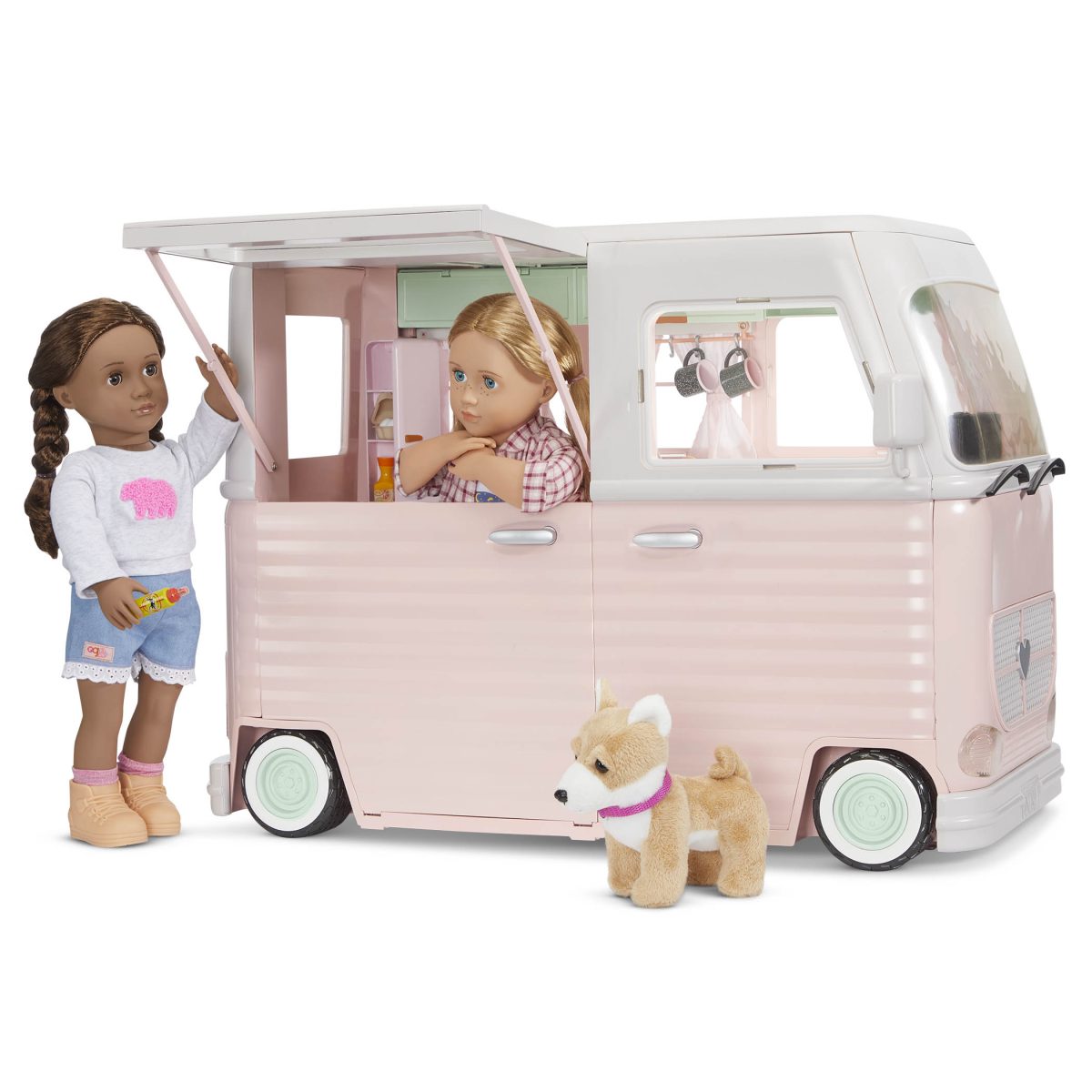 Our Generation: KAMPER kempingowy z wyposażeniem – RV Country Cruising – Camper Set - obrazek 1