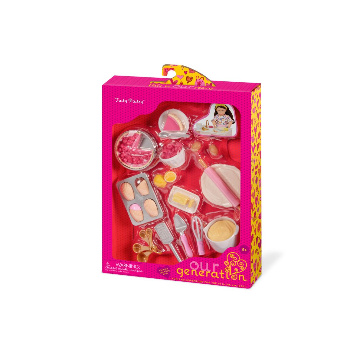 Our Generation: zestaw akcesoriów – Tasty Pastry – “TARTA GRZECHU WARTA” - obrazek 5