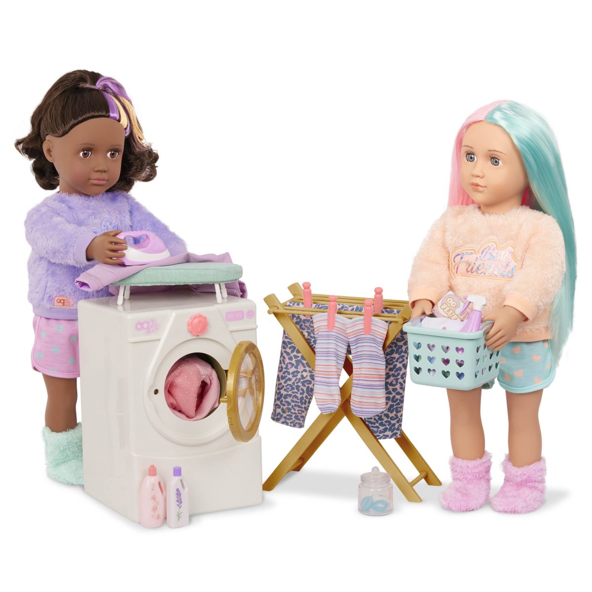 BD35411_DP_C_HS Our Generation: PRALNIA z WYPOSAŻENIEM – Laundry Day - obrazek 2