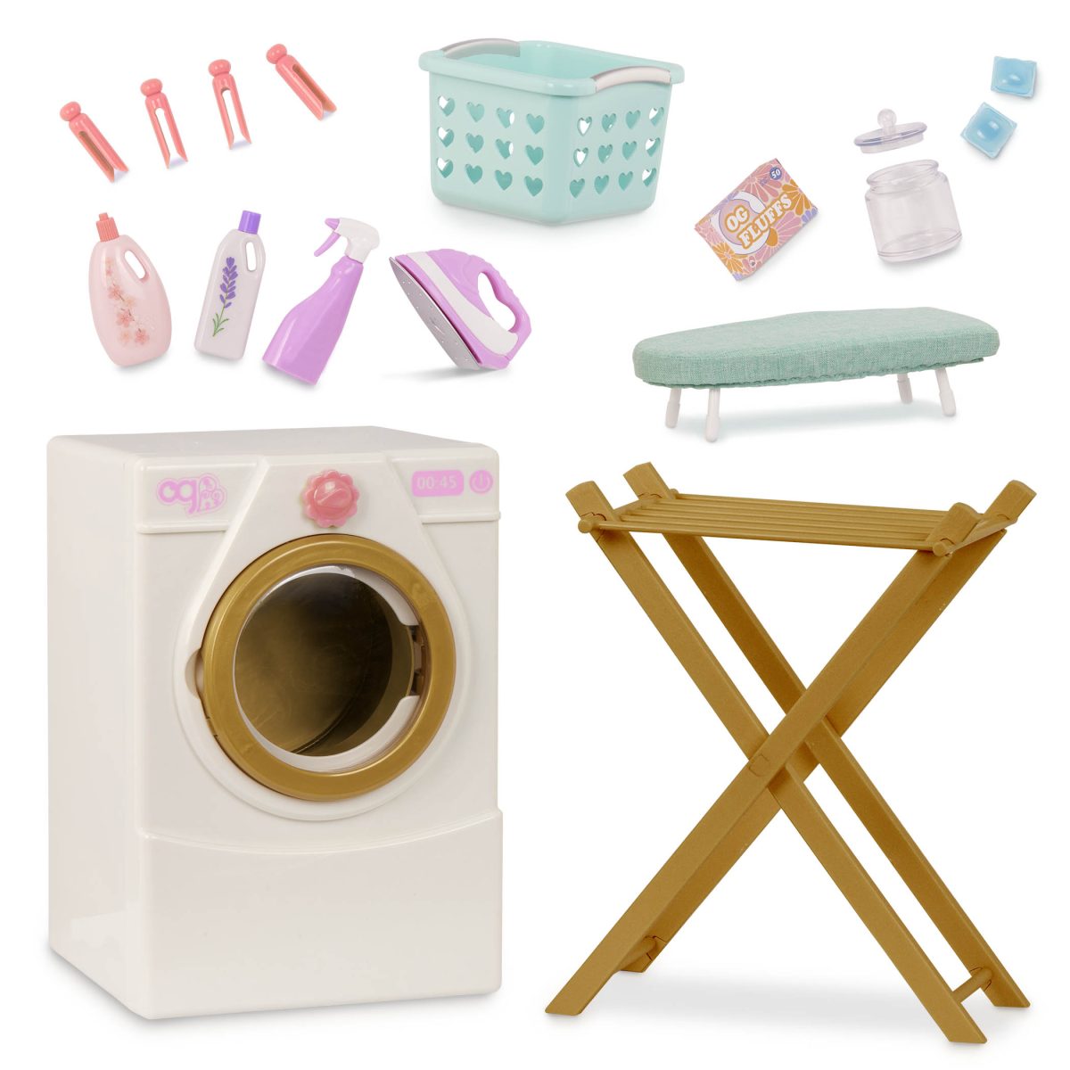 BD35411_PR_HS Our Generation: PRALNIA z WYPOSAŻENIEM – Laundry Day - obrazek 4