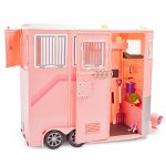 Our Generation: PRZYCZEPA do PRZEWOZU KONI – Mane to Travel – Horse Trailer Set - obrazek 8