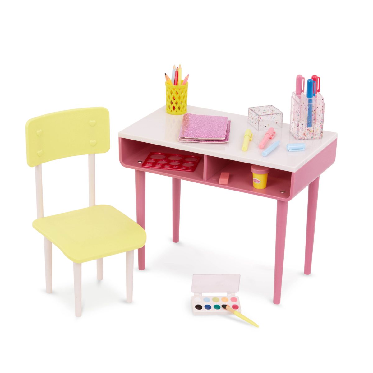 Our Generation: BIURKO z KRZESŁEM i przyborami – Imagination Station - obrazek 1