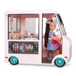 Our Generation: ciężarówka z lodami i wyposażeniem – SWEET STOP ICE CREAM TRUCK - obrazek 2