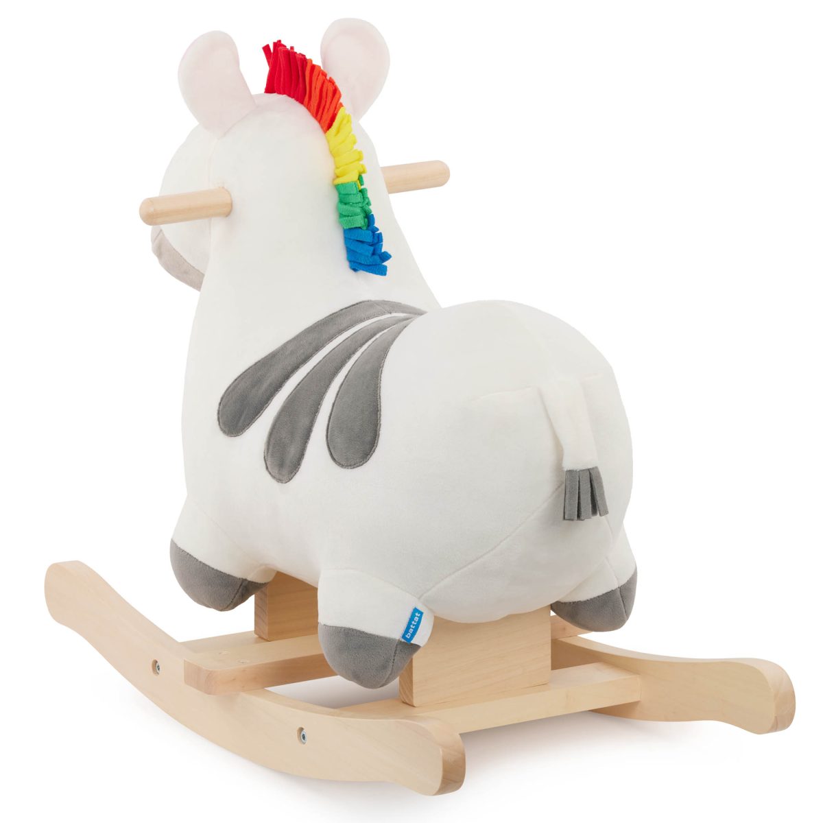 B.toys: Rockin’ Zebra pluszowa ZEBRA na biegunach - obrazek 3